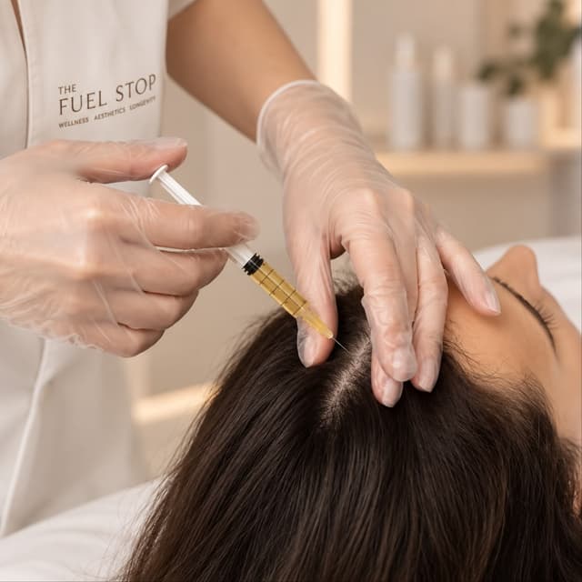 PRP HAIR 3 sessions at The Fuel Stop - BanyaX in Manhattan, NY